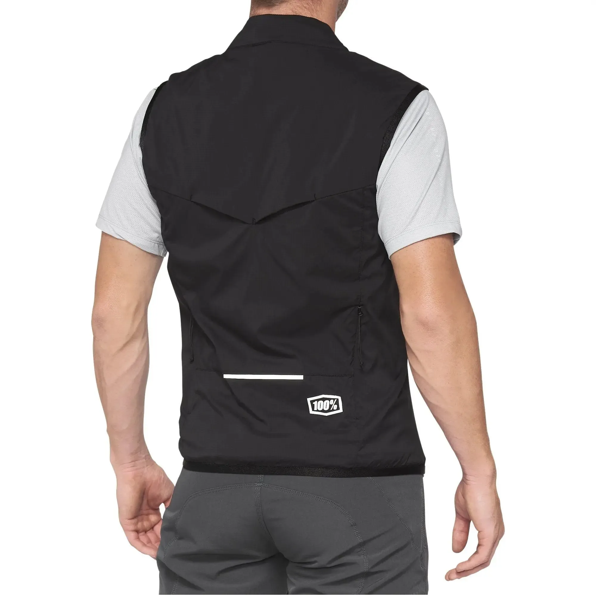 100% Corridor Stretch Vest Black