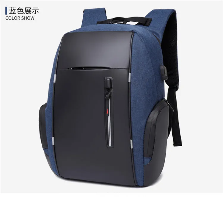 15.6-inch high-capacity computer black backpack