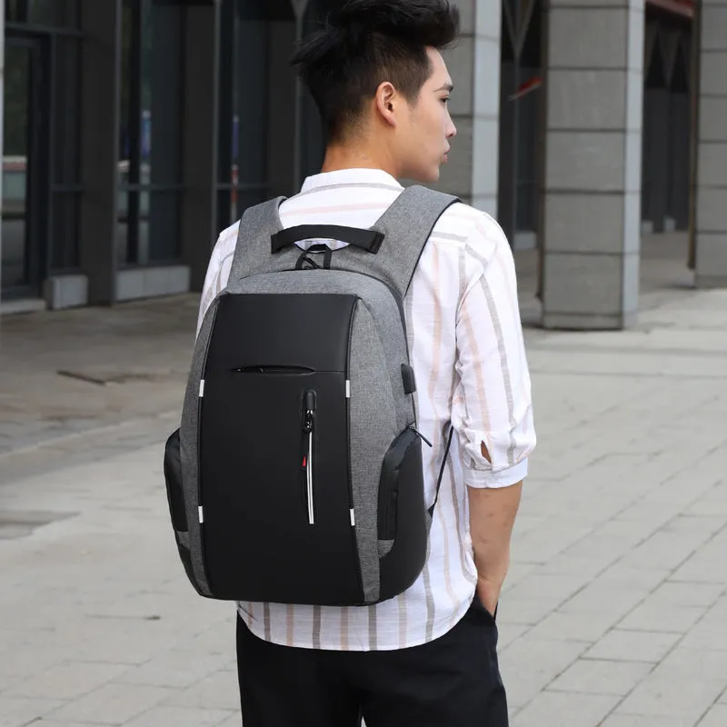 15.6-inch high-capacity computer black backpack