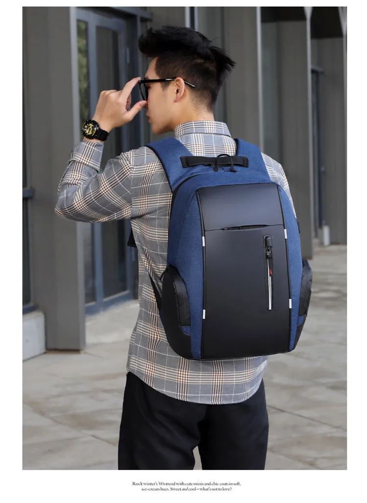 15.6-inch high-capacity computer black backpack