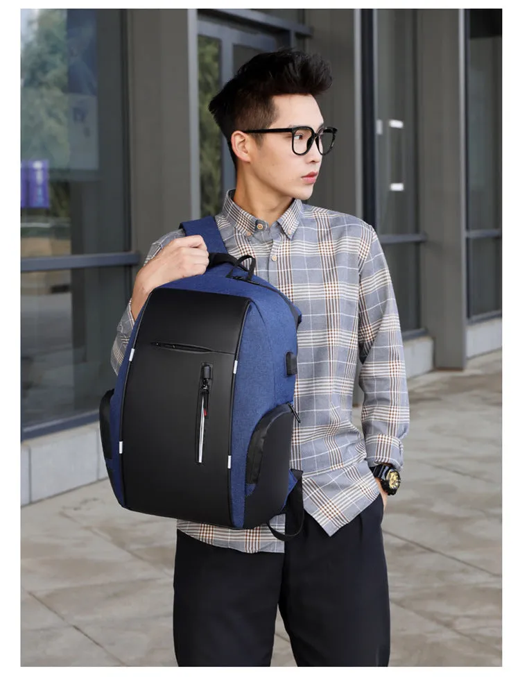 15.6-inch high-capacity computer black backpack