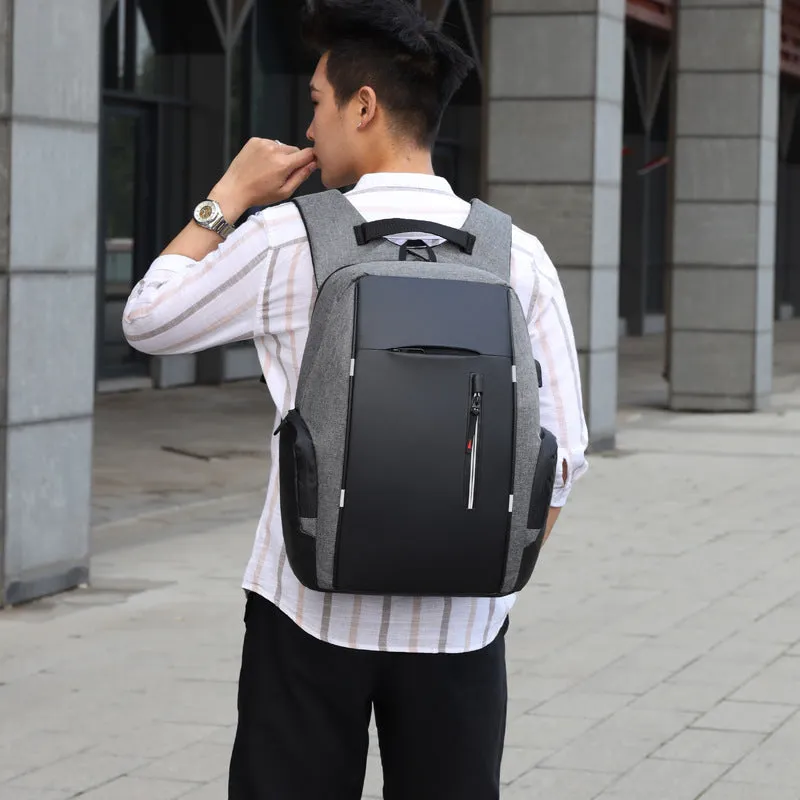 15.6-inch high-capacity computer black backpack