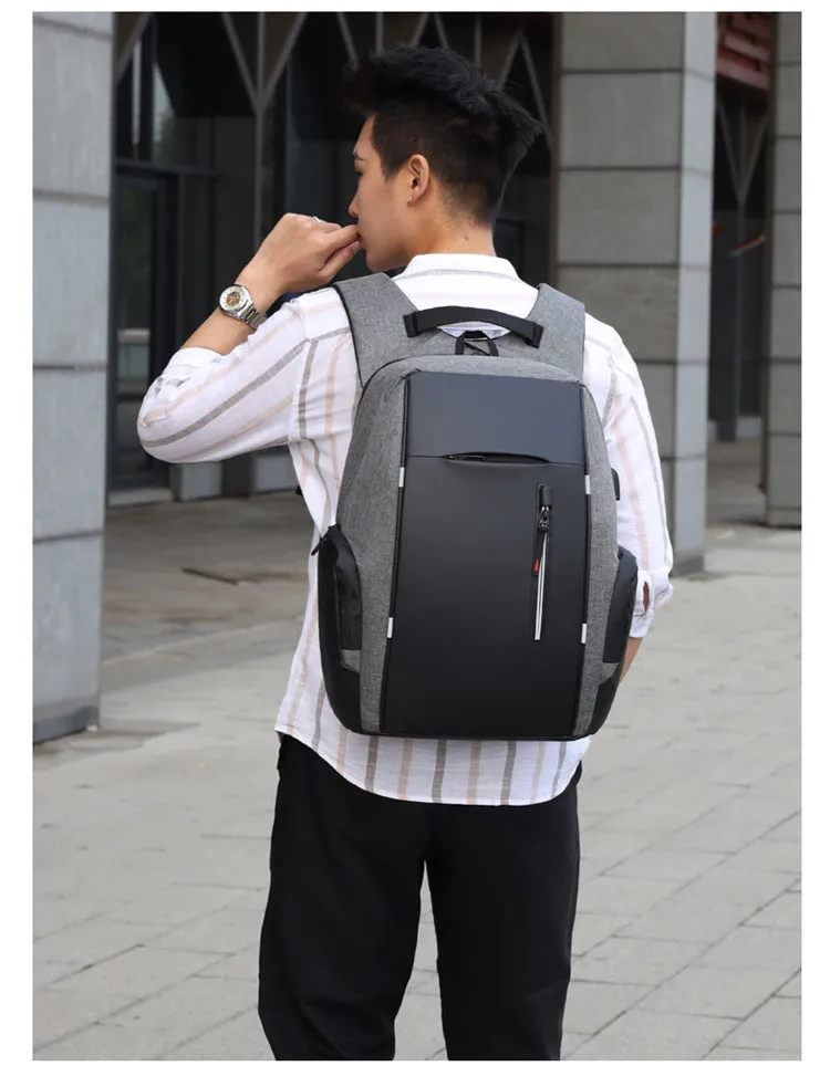 15.6-inch high-capacity computer black backpack