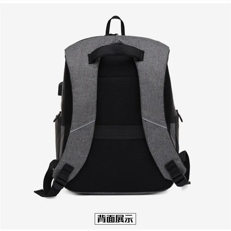 15.6-inch high-capacity computer black backpack