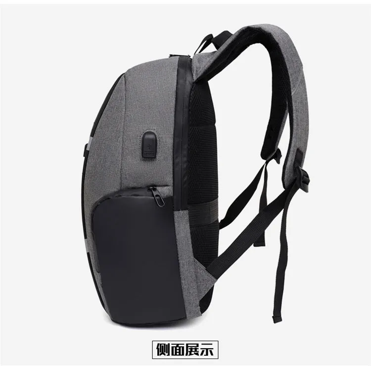 15.6-inch high-capacity computer black backpack