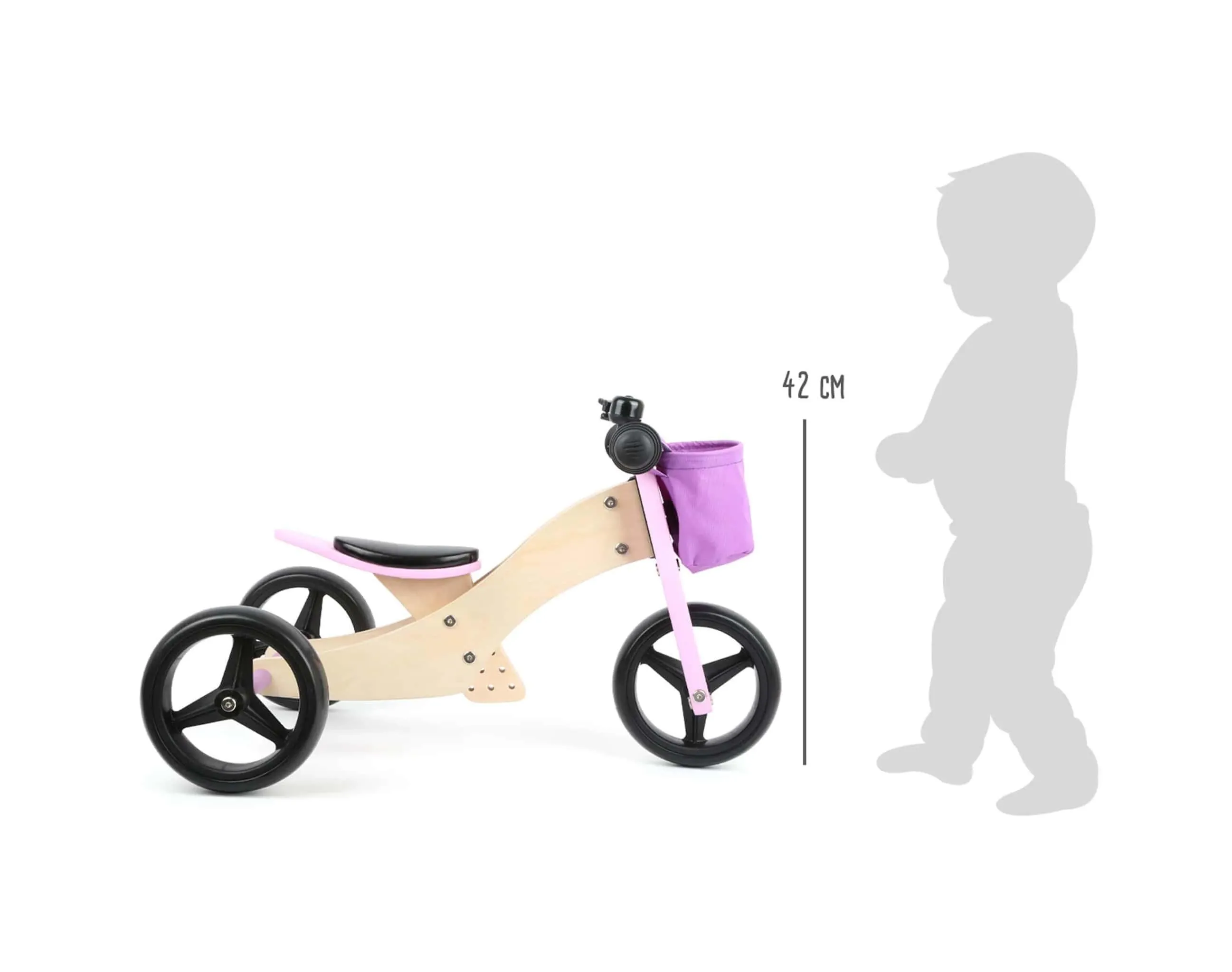 2-in-1 Training Trike & Balance Bike