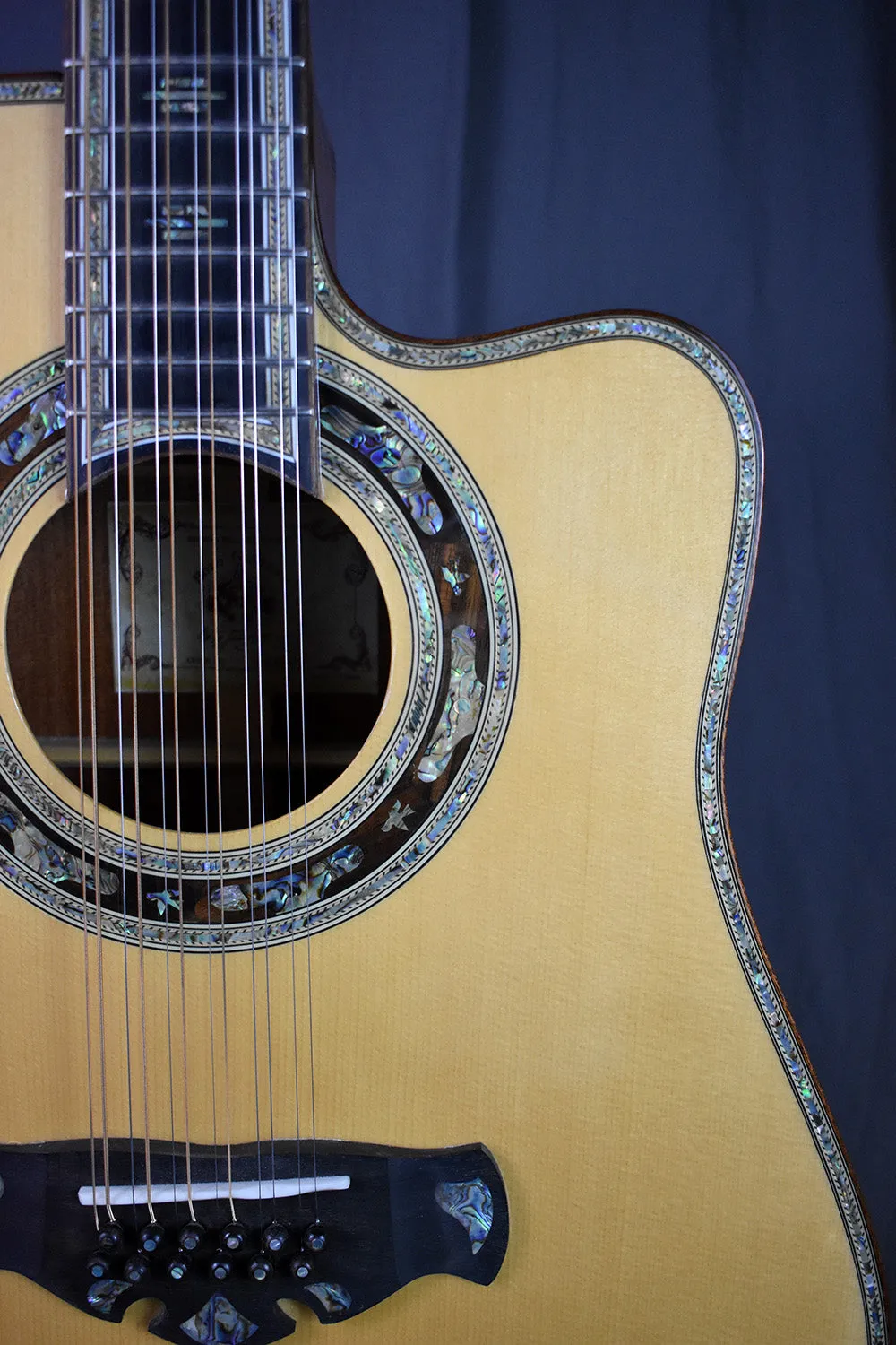 2011 Bozo Bell Western B-75 12-String