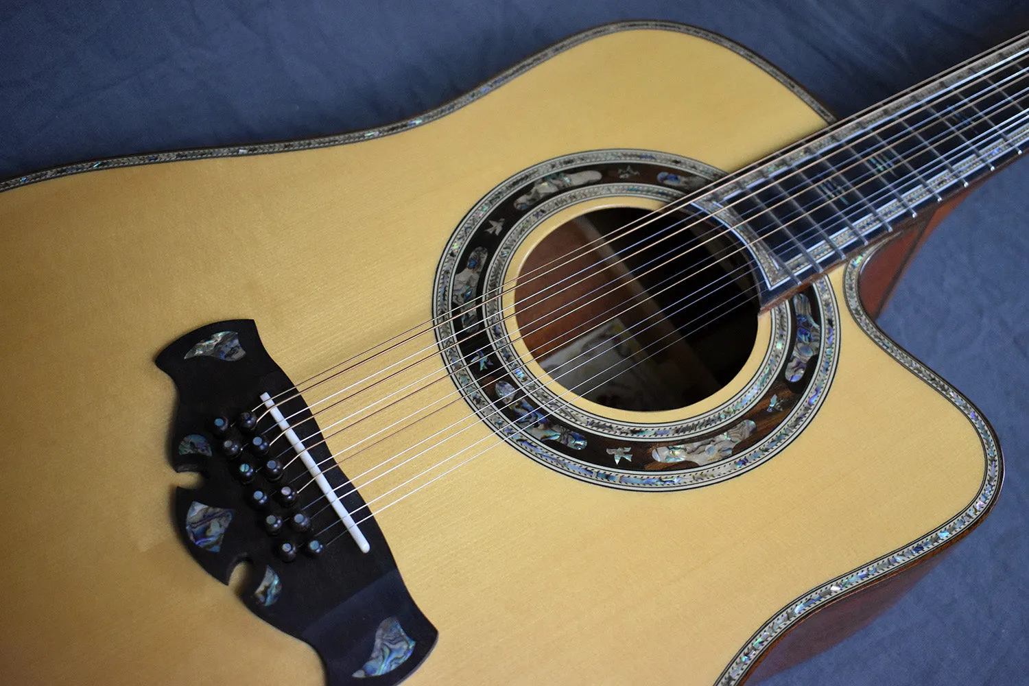 2011 Bozo Bell Western B-75 12-String