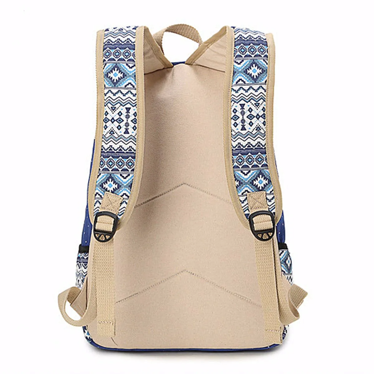 3 PCS/Set Women Backpack Canvas Printing School Bags For Teenagers Girls Backpacks Cute Rucksack Schoolbag Lady Bookbags Female