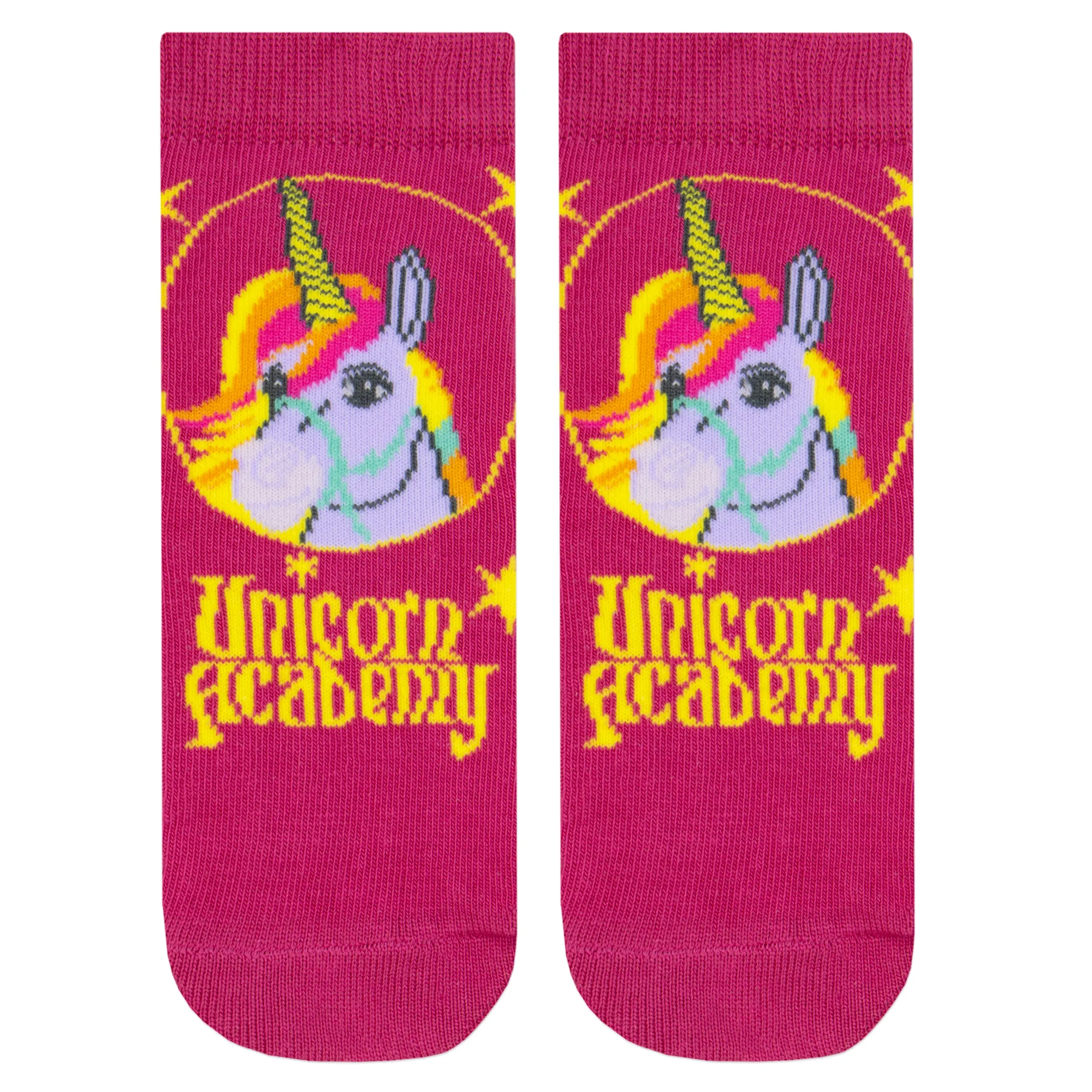 5 Pack Unicorn Academy Socks