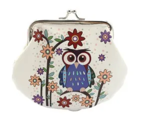 Adorable Owl Large Coin Purse