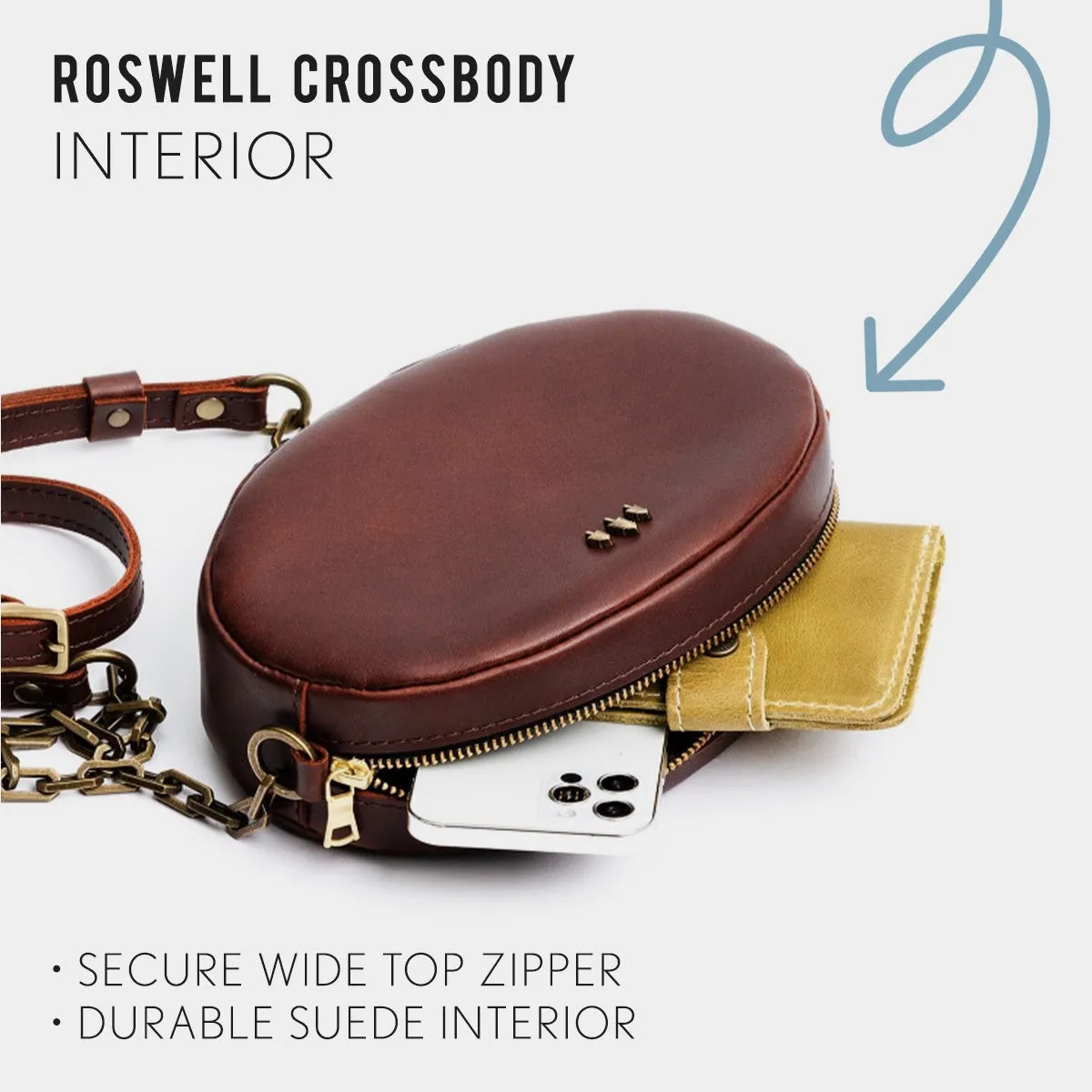 'Almost Perfect' Roswell Crossbody Bag