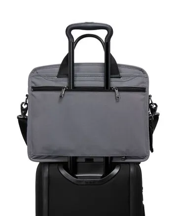 ALPHA X ORGANIZER BRIEFCASE - METEOR GREY