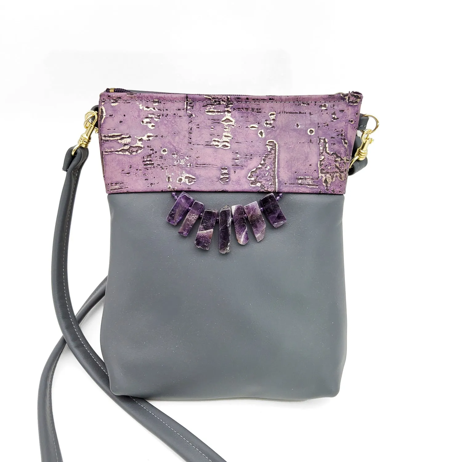 Amethyst Purse