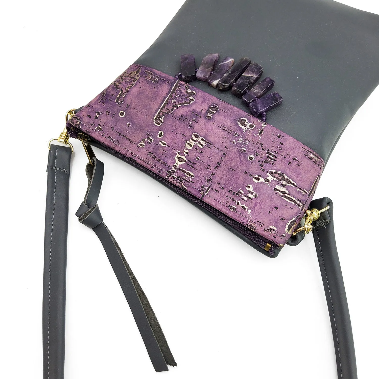 Amethyst Purse