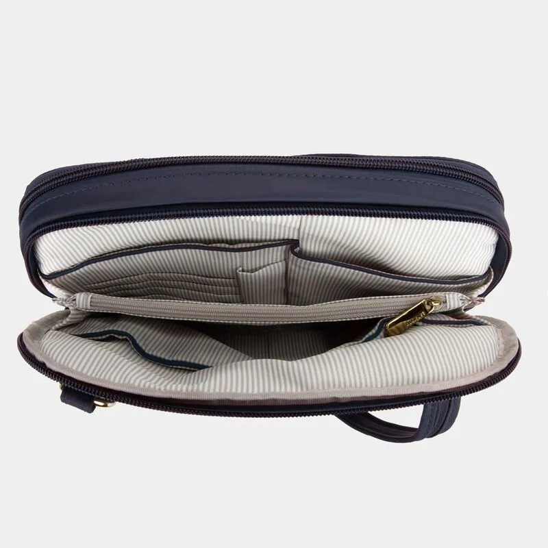 Anti-Theft Tailored E/W Shoulder Bag