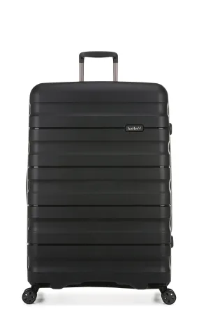 Antler - Lincoln Large 80cm Hardside 4 Wheel Suitcase - Black