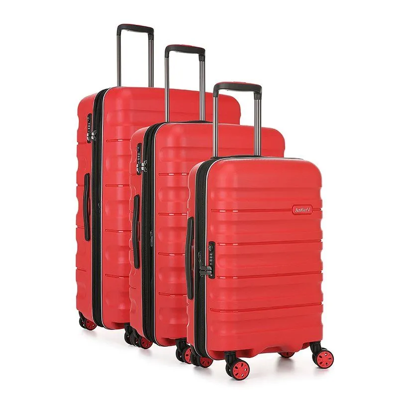 Antler - Lincoln Set of 3 Suitcases 56cm/68cm/80cm