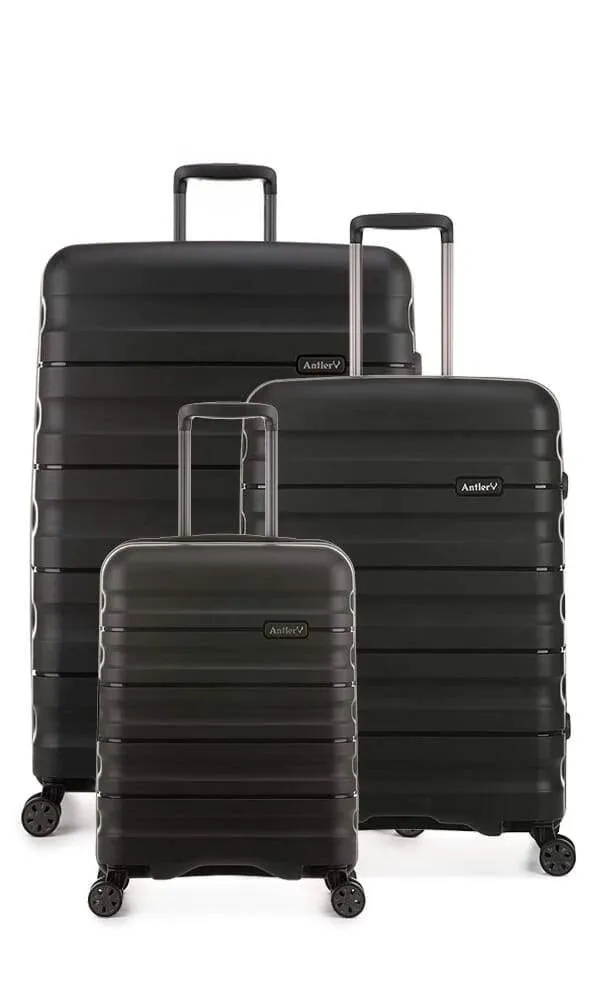 Antler - Lincoln Set of 3 Suitcases 56cm/68cm/80cm