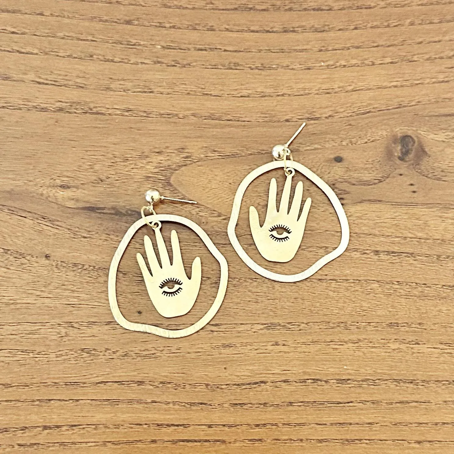 Arch Earrings - Eternal Observation Gold