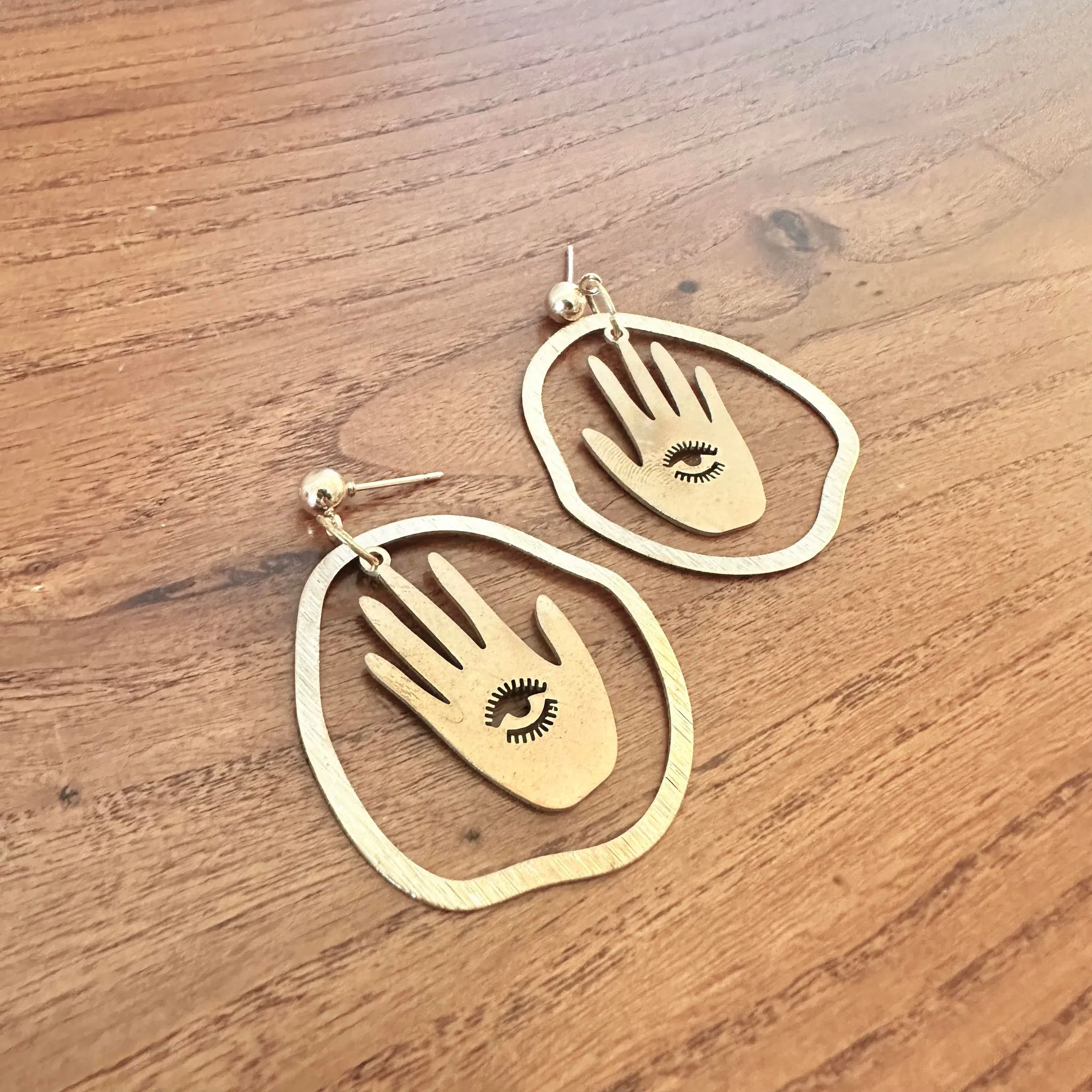 Arch Earrings - Eternal Observation Gold