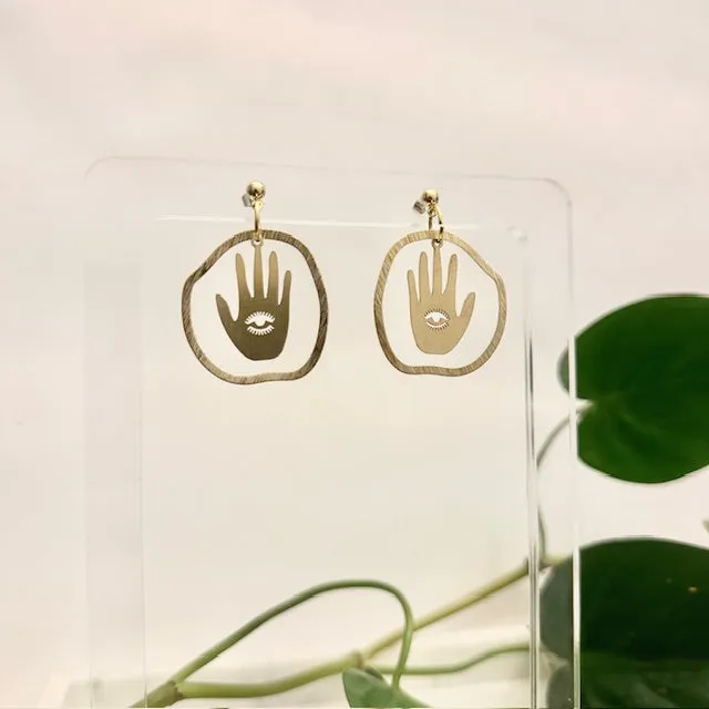 Arch Earrings - Eternal Observation Gold