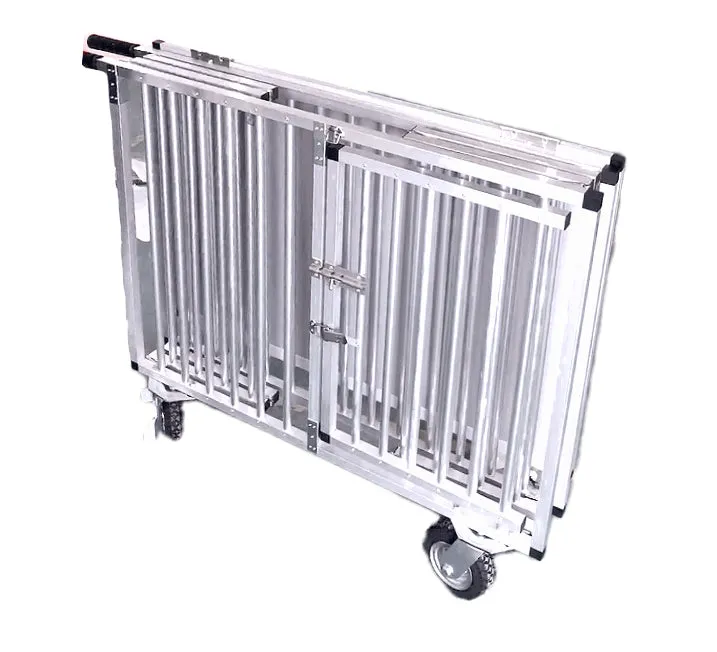 Auberon Superior 6061 Aluminium VetnPro Dog Show Trolley 2 Berth Double 2 Door with removable divider