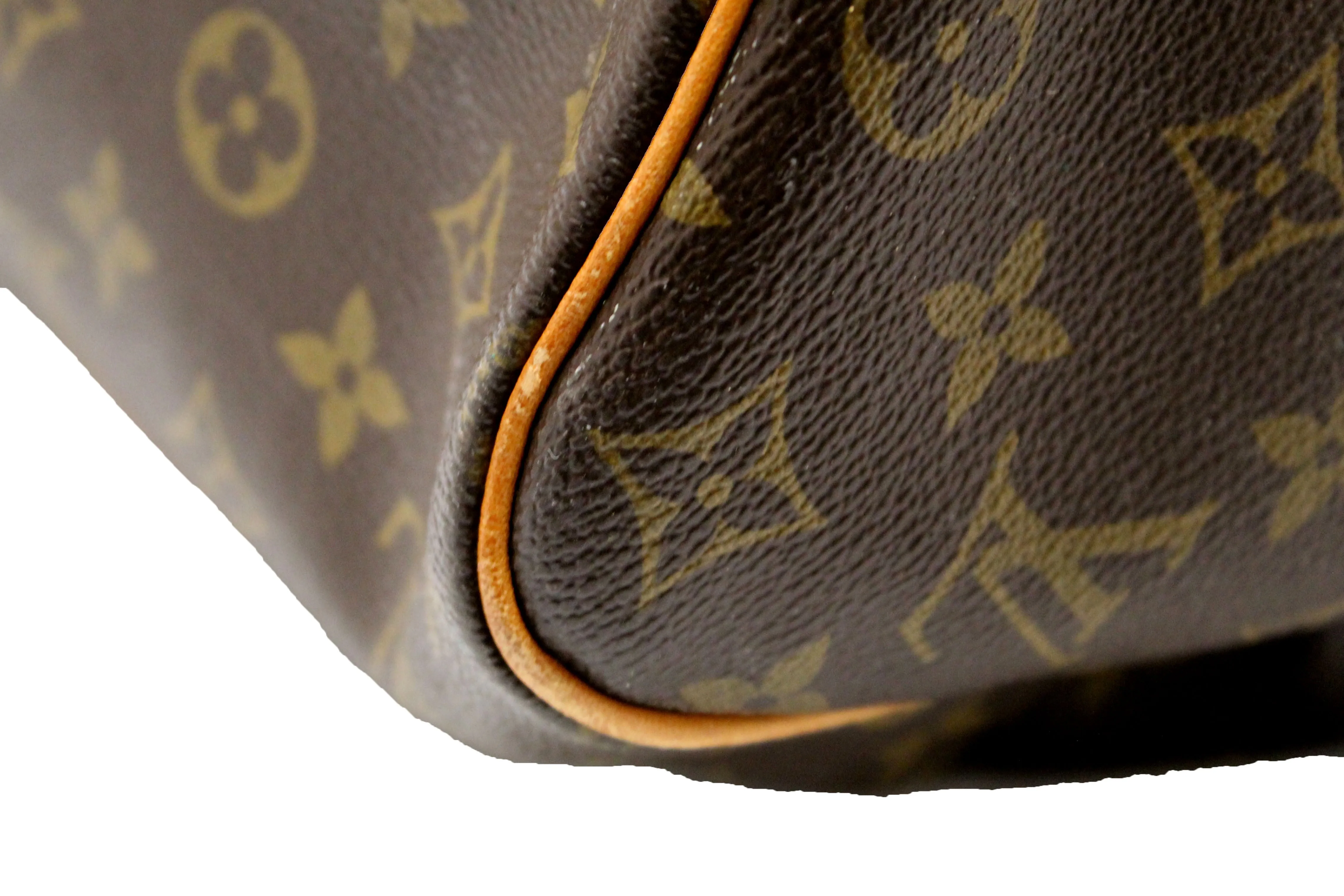 Authentic Louis Vuitton Classic Monogram Keepall Bandouliere 45 Travel Bag