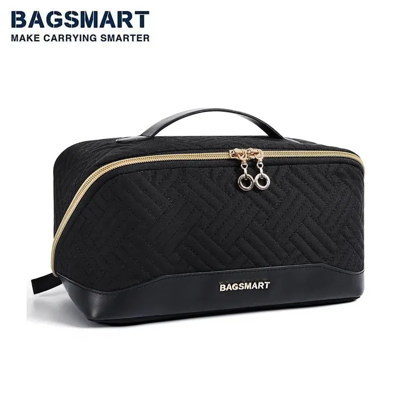 BAGSMART Makeup bag Travel Women's cosmetic bag Portable Makeup Case Waterproof Multifunctional Cosmetic pouch