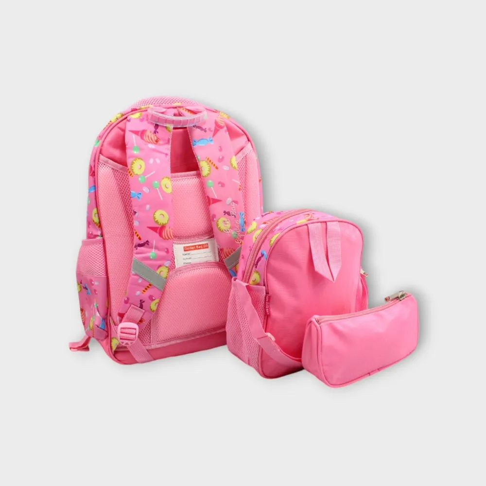 Barbie Pink 18 Inches School Set