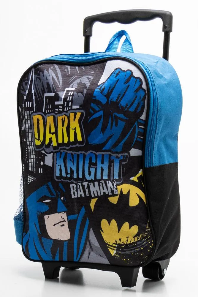 Batman Trolley Bag Blue