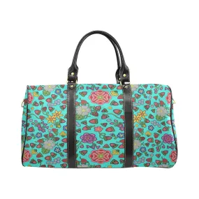 Berry Pop Turquoise Waterproof Travel Bag