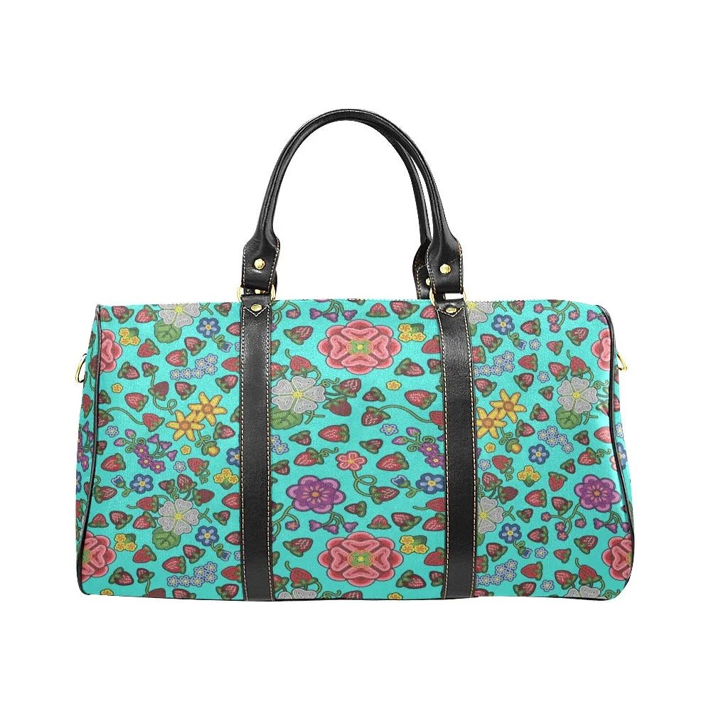 Berry Pop Turquoise Waterproof Travel Bag