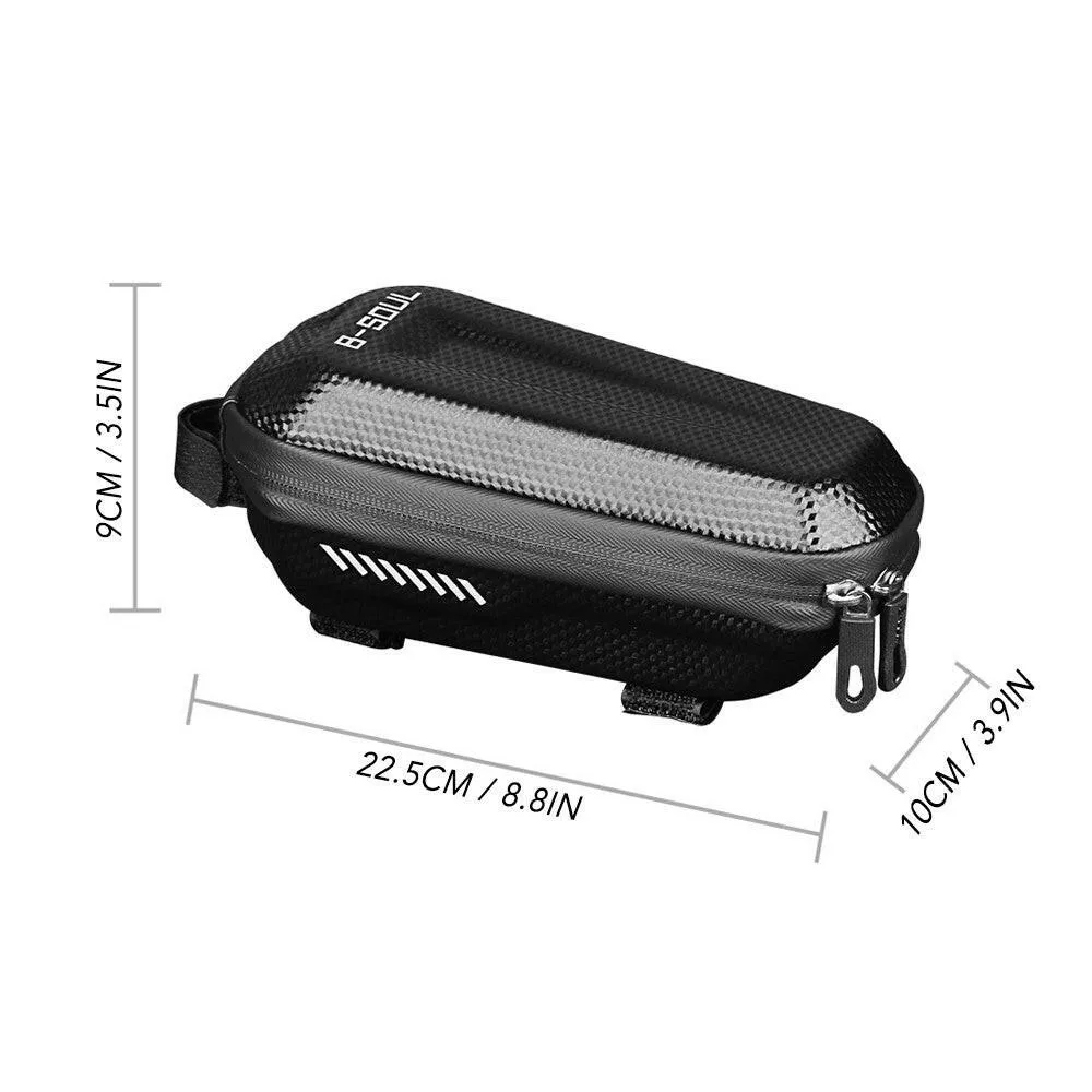 Bicycle Top Tube Bag MTB Road Cycling Rainproof Bike Front Beam Bag Bicycle Frame Bag Pouch