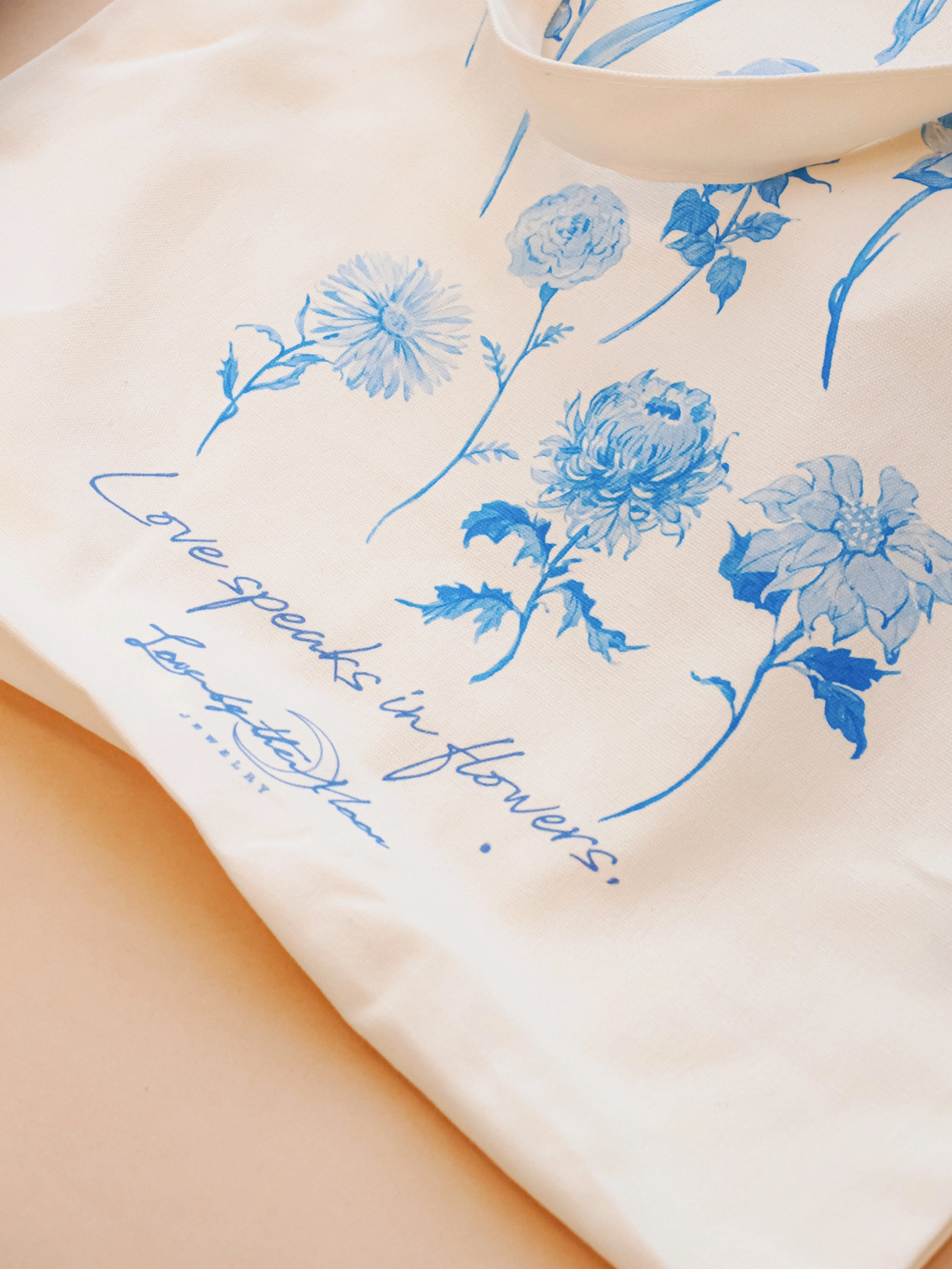 Birth Flower Tote Bag