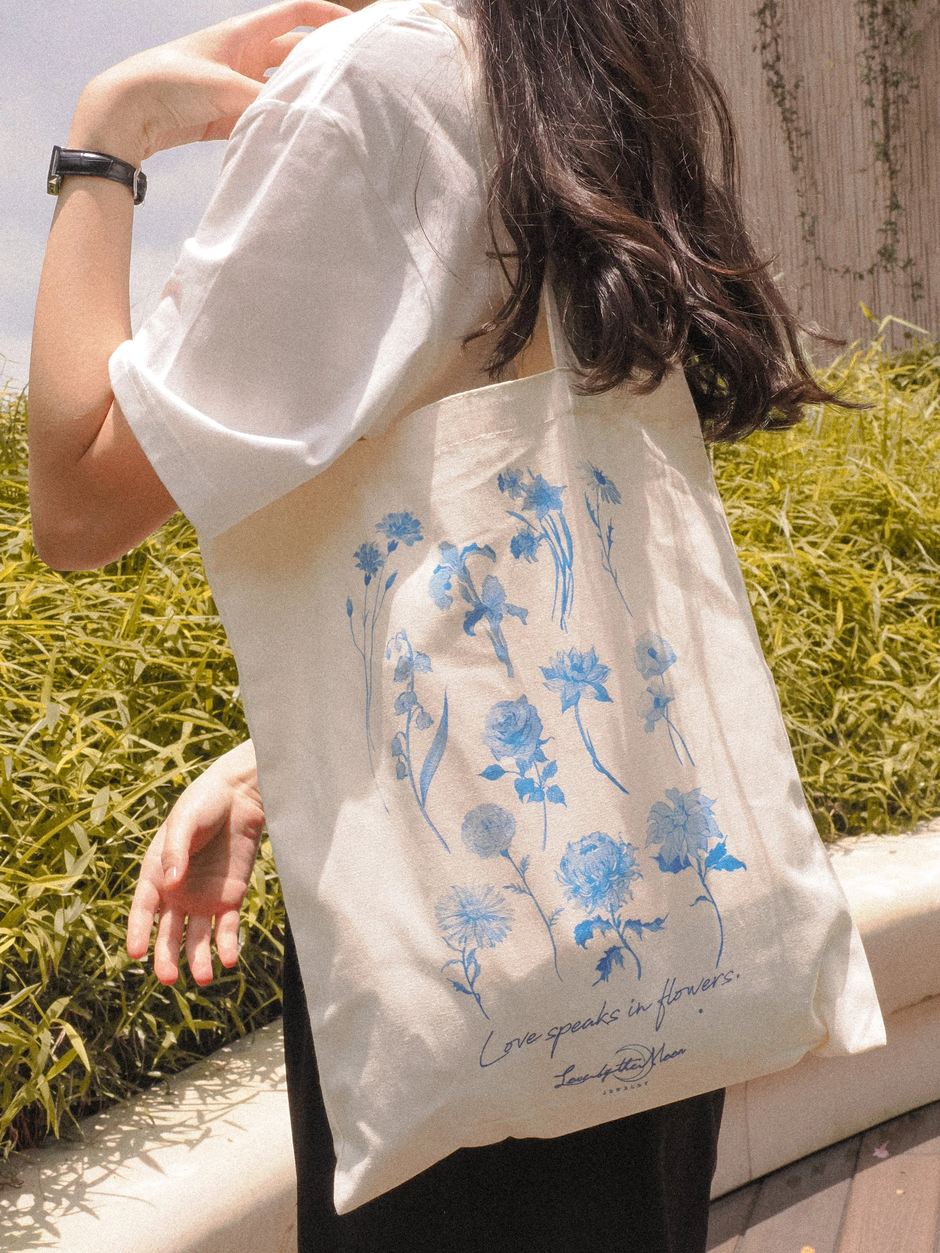 Birth Flower Tote Bag