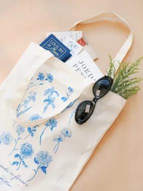 Birth Flower Tote Bag