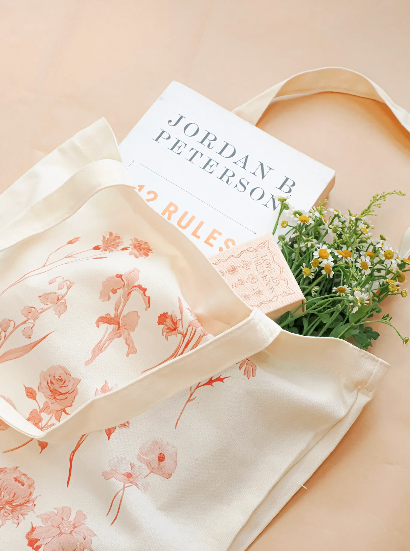 Birth Flower Tote Bag