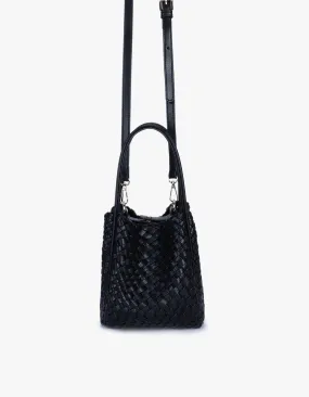 Black Hollace Mini Tote