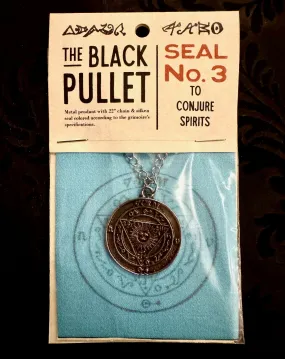 Black Pullet Seal No. 3 Medallion and Patch