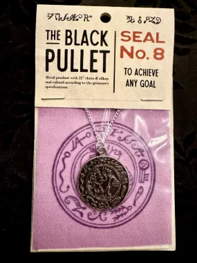 Black Pullet Seal No. 8 Medallion and Patch