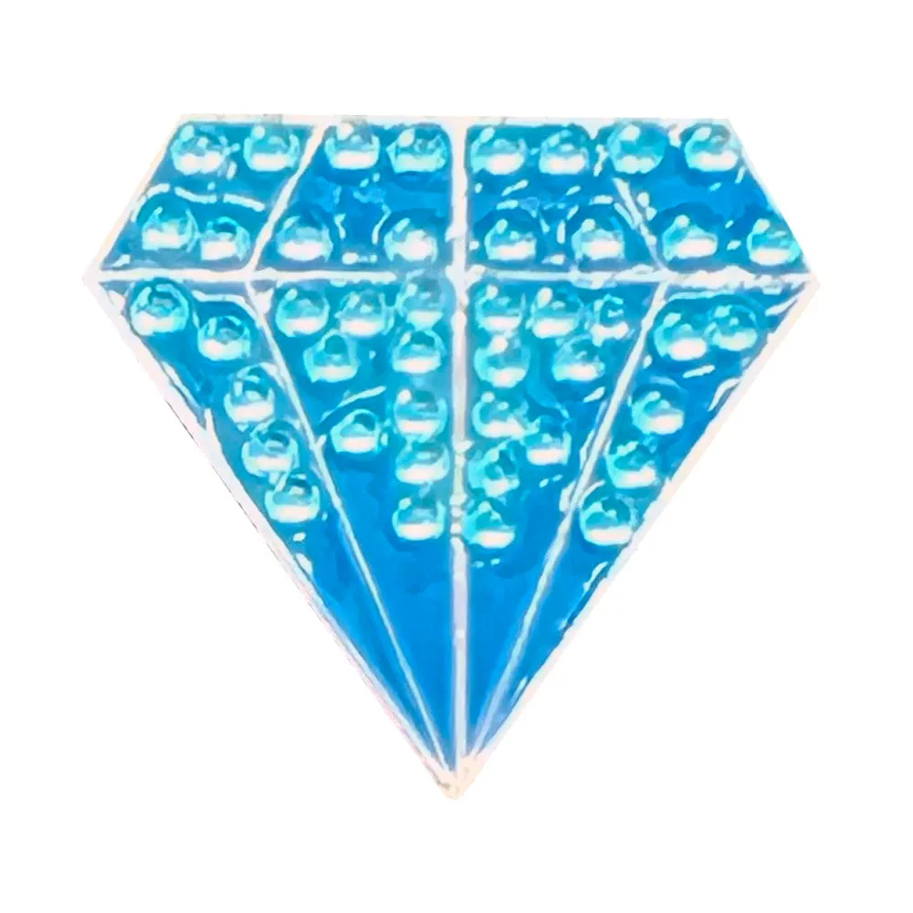 Blue Diamond Golf Ball Marker Only