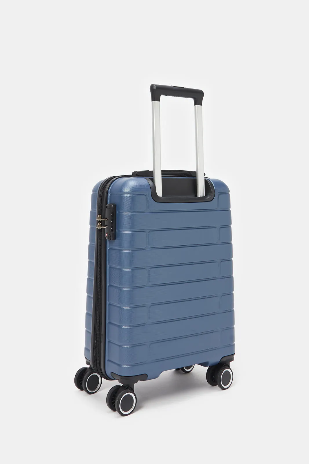 Blue Expandable Trolley Luggage (20 Inch)