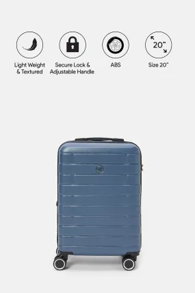 Blue Expandable Trolley Luggage (20 Inch)