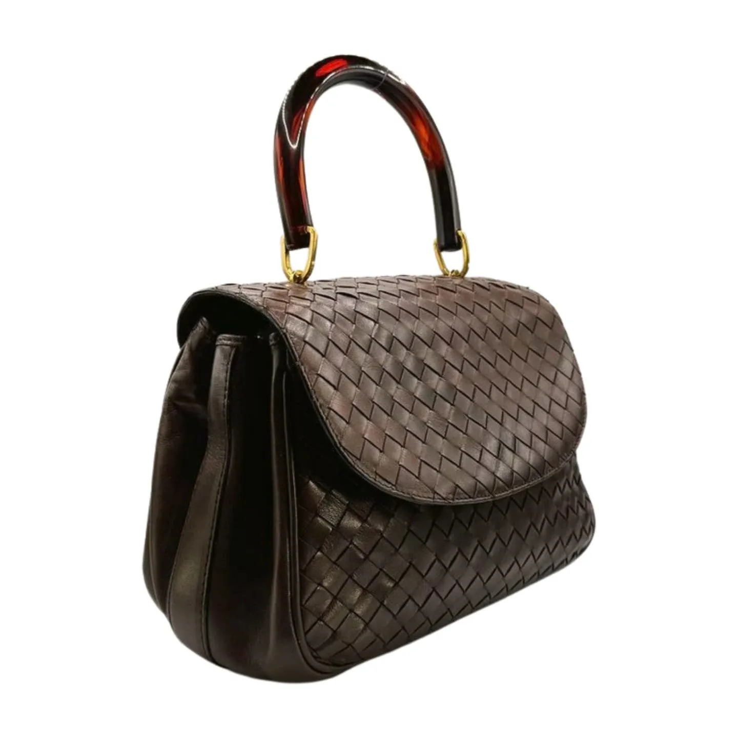 Bottega Veneta Intrecciato Top Handle Bag