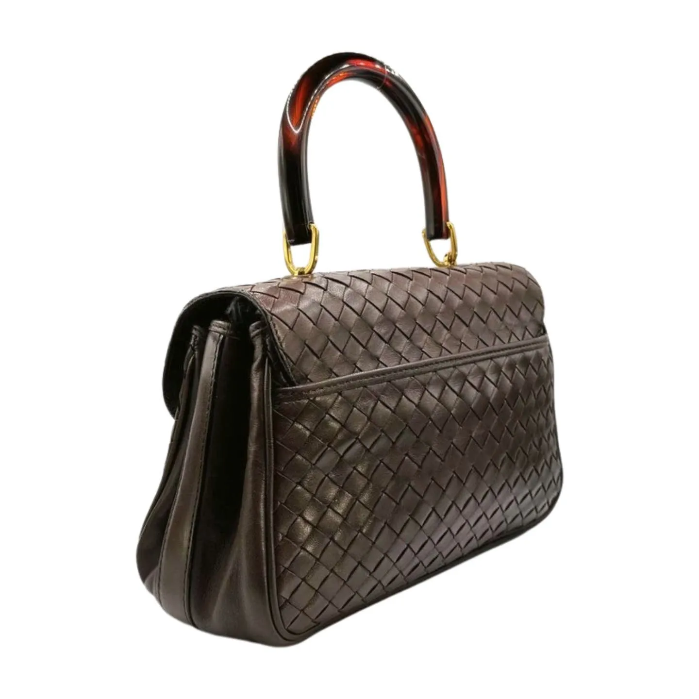 Bottega Veneta Intrecciato Top Handle Bag