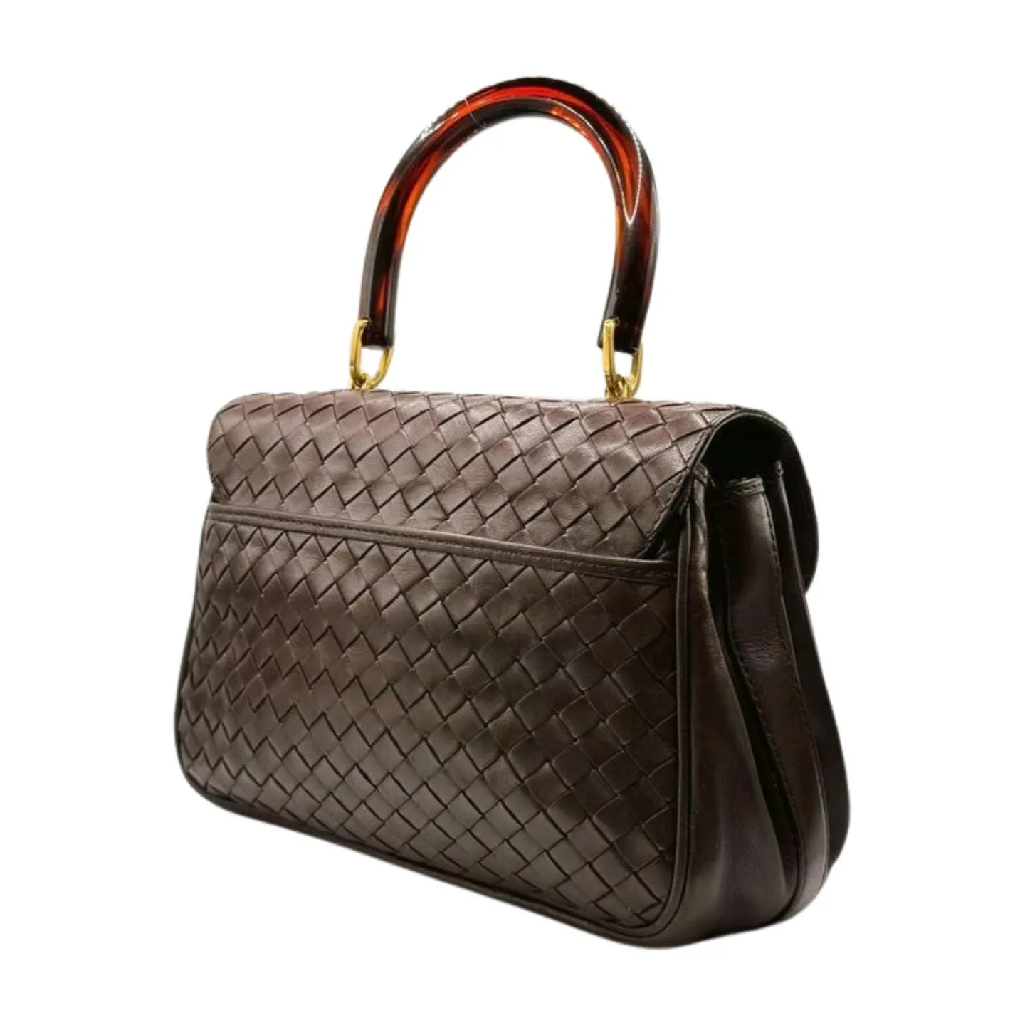 Bottega Veneta Intrecciato Top Handle Bag