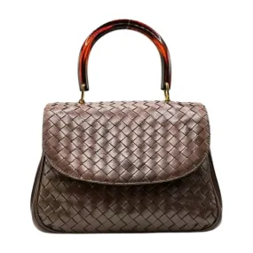 Bottega Veneta Intrecciato Top Handle Bag