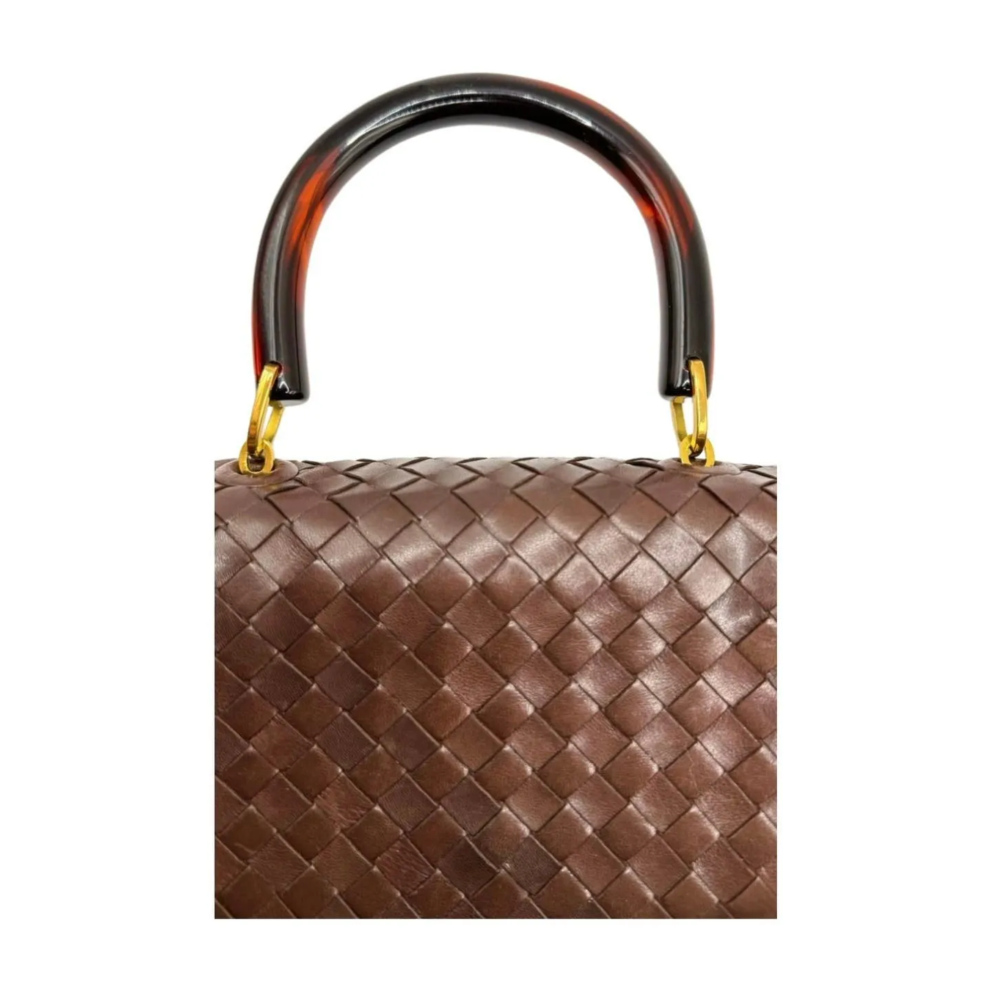 Bottega Veneta Intrecciato Top Handle Bag