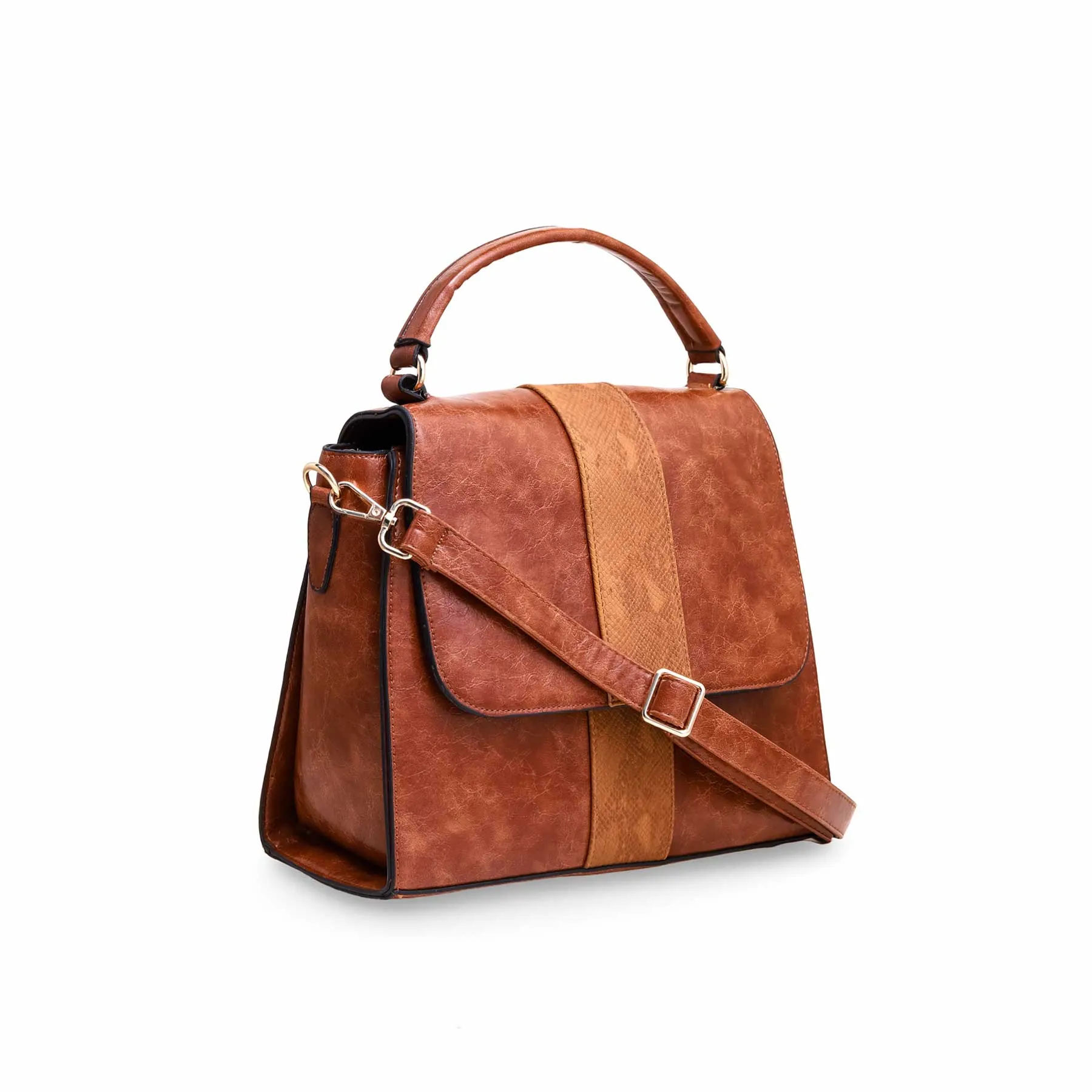 Brown Casual Shoulder Bag P55523